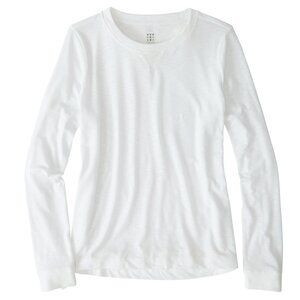 Title Nine Ravine Long Sleeve Tee, Small, White